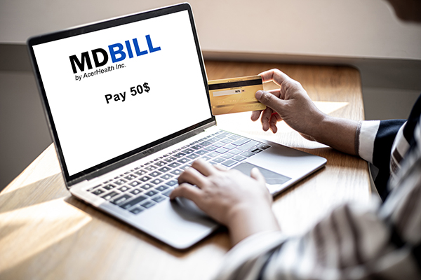 Online bill pay for patients